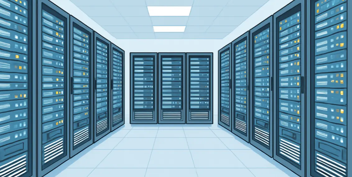 Server im Rechenzentrum