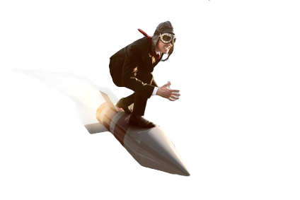 Schnell wie eine Rakete